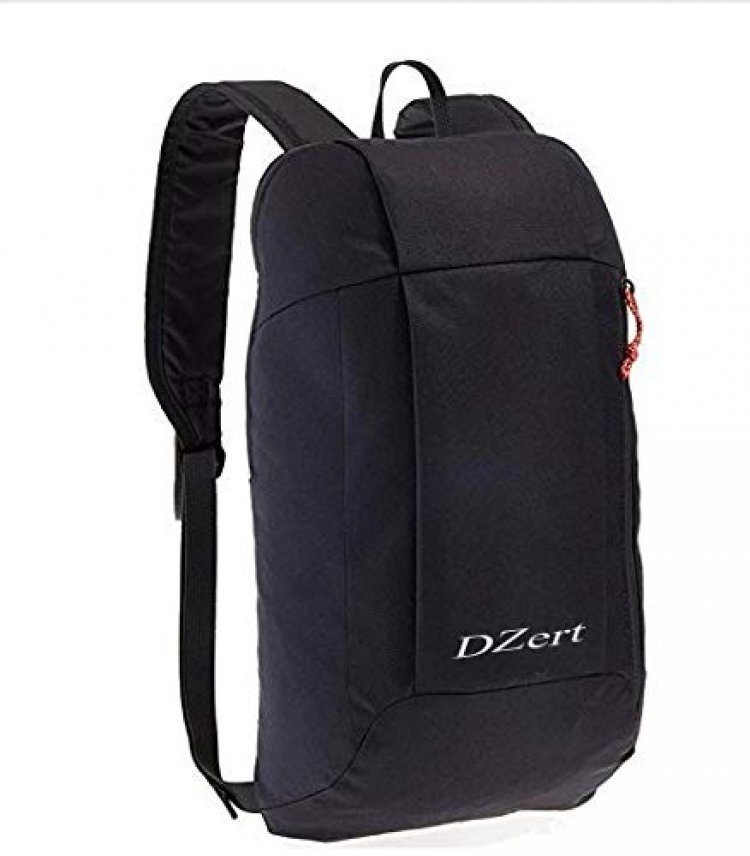 DZert 1 Day Hiking Backpack for Boys/Girl (10L) (Black)